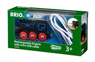 BRIO - Rechargeable Engine with mini USB cable (33599) / Toys-thumb-1