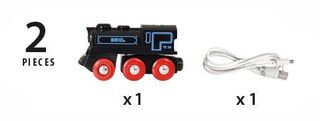 BRIO - Rechargeable Engine with mini USB cable (33599) / Toys-thumb-2