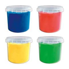 SES Creative - Fingerpaint Primary 4x110ml - (S00391) / Toys