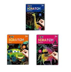 Avenir - Mini Scratch Book - Bundle / Toys