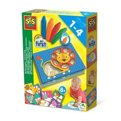 SES Creative - My first - Crayons and Animal cards - (S14404) / Toys