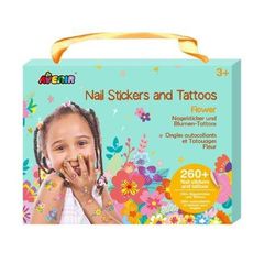 Avenir - Nail Stickers and Tattoos - Flower (58NA218207) / Toys