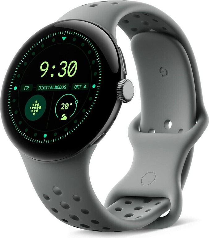 Google - Pixel Watch 3 45mm 4G Hazel / Electronics