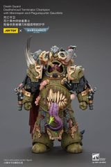 Warhammer 40k Action Figure 1/18 Death Guard Deathshroud Terminator Championwith Manreaper and Plaguespurter Gauntlets 14 cm