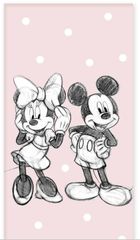Towel - 70x140 cm - Mickey & Minnie Mouse (110059) / Baby and Children