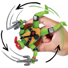 Turtles Mutant Mayhem - Basic Figures 12cm - Shell Spin Raph / Toys-thumb-1