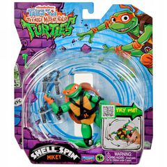 Turtles Mutant Mayhem - Basic Figures 12cm - Shell Spin Mikey / Toys-thumb-3