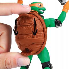 Turtles Mutant Mayhem - Basic Figures 12cm - Shell Spin Mikey / Toys-thumb-2