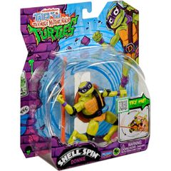 Turtles Mutant Mayhem - Basic Figures 12cm - Shell Spin Donnie / Toys-thumb-2