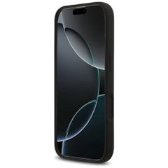 Guess Silicone Big 4G Script Case for iPhone 17 - Black-thumb-4