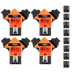 NEO TOOLS Σφιγκτήρες γωνιών σετ 4τεμ 45-492