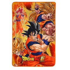 Dragon Ball Super Battle of Gods Goku States blanket