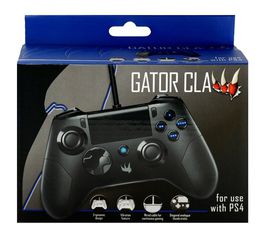 Gator Claw Wired Controller for Playstation 4 - Black (ORB) / PlayStation 3