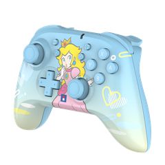 HORI - Wireless HORIPAD - Peach - Light Blue - Switch/ Switch 2 / Nintendo Switch 2-thumb-1