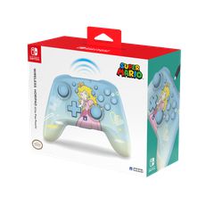 HORI - Wireless HORIPAD - Peach - Light Blue - Switch/ Switch 2 / Nintendo Switch 2-thumb-4