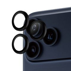 PanzerGlass - Hoops Black Camera Lens Protector - iPhone 17 Pro/iPhone 17 Pro Max/iPhone 16 Pro/iPhone 16 Pro Max / Electronics