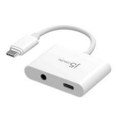 J5create - USB-C To 3.5mm Audio Adapter With Power Delivery