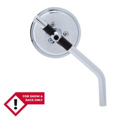 Highsider Smart Mini Handlebar Mirror, Chrome-thumb-3