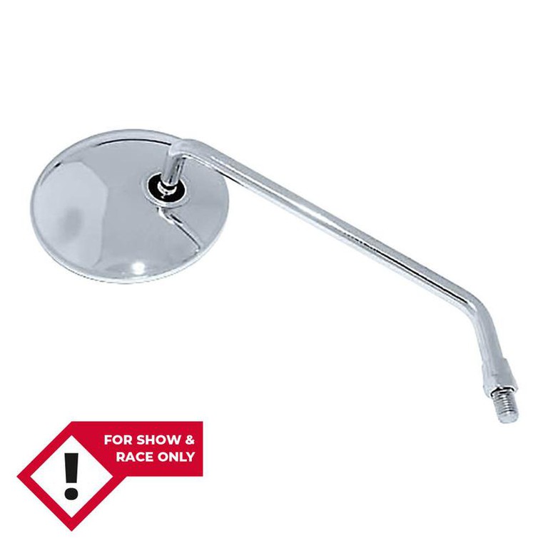 Highsider Smart Handlebar Mirror, Round, Long Stem. Right