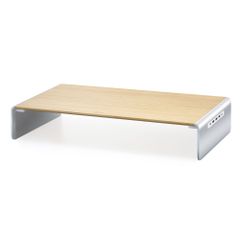 J5create - Wood Monitor Stand With Docking Station / Computers