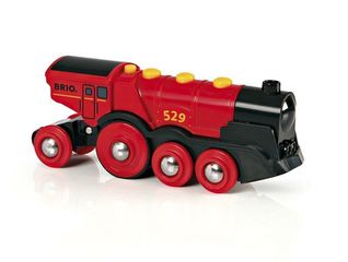 BRIO - Mighty Red Action Locomotive (33592) / Toys