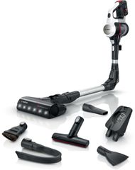Bosch BSS711W stick vacuum/electric broom Battery Dry Bagless 0.3 L Black, Silver, White