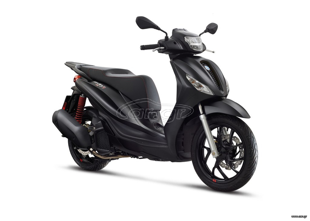 Piaggio Medley 150 2025 S E5 ΜΑΥΡΟ ΜΑΤ ΤΕΛΕΥΤΑΙΑ ΚΟΜΜΑΤΙΑ