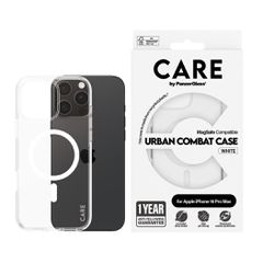 CARE by Panzerglass - iPhone 16 Pro Max Case Urban Combat White MagSafe / Electronics