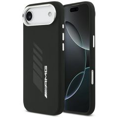 AMG Silicone Oversize Rhombs MagSafe Case for iPhone Air - Black