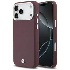 BMW Sign Full Wrapped Metal MagSafe Case for iPhone 17 Pro Max - Red