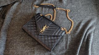 Saint Laurent Envelop small black