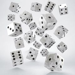 Q Workshop Dice Set Full Pack D6 Pearl (20)-thumb-4