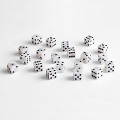 Q Workshop Dice Set Full Pack D6 Pearl (20)-thumb-2