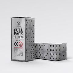 Q Workshop Dice Set Full Pack D6 Pearl (20)-thumb-1