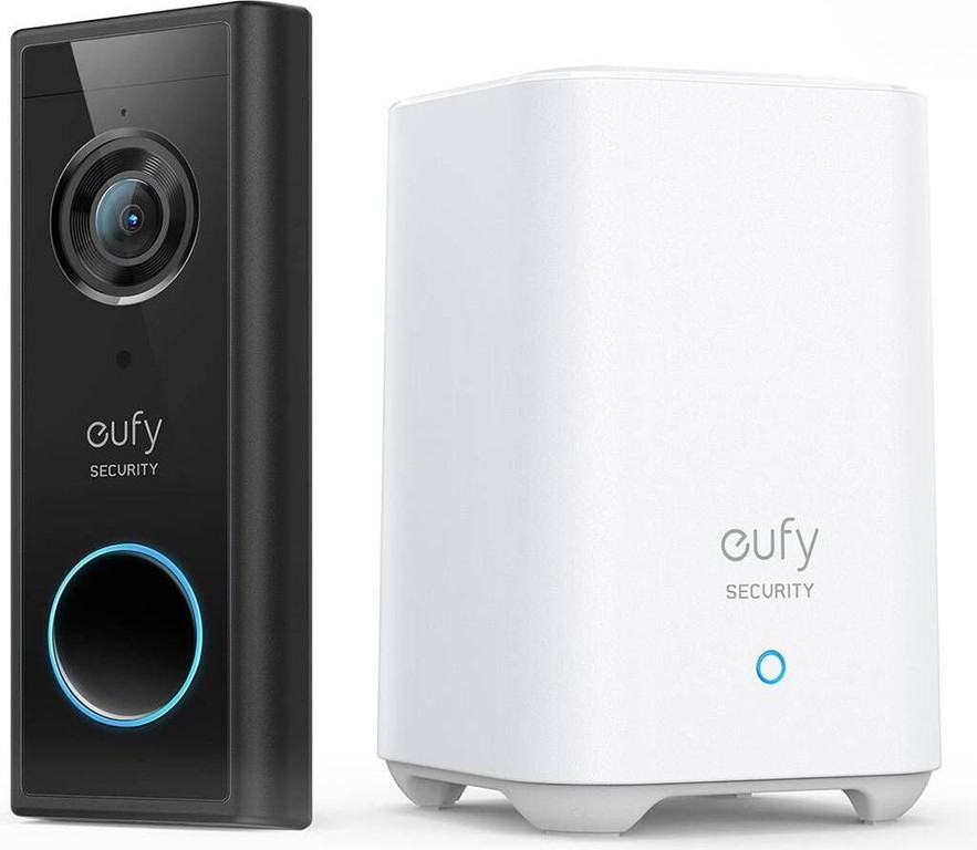 Eufy – Video Doorbell 2K (E82101W4) with HomeBase / Electronics