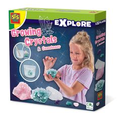 SES Creative - Growing Crystals and Gemstones - (S25115) / Toys