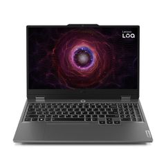 Lenovo LOQ 15ARP9 AMD Ryzen™ 5 7235HS Laptop 39.6 cm (15.6") Full HD 16 GB DDR5-SDRAM 512 GB SSD NVIDIA GeForce RTX 4050 Wi-Fi 6 (802.11ax) Windows 11 Home Grey