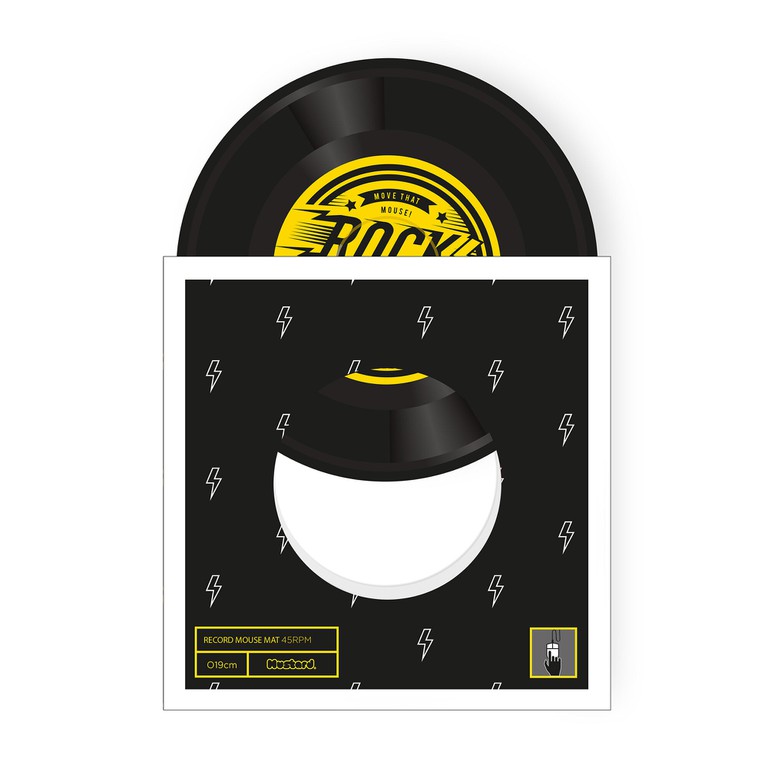 Mustard - Rock Star Mouse Mat / Gadgets
