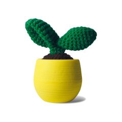 Mustard - Crochet Cacti - Green - 15 cm x 10 cm / Gadgets