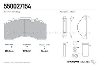 KRONE TRUSTED ΔΙΣΚΟΦΡΕΝΑ BPW (TSB4309) – Γνήσια | TRIAN HELLAS-thumb-3