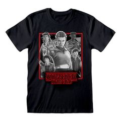 Stranger Things T-Shirt Group Artwork One Last Strange Adventure Colour Size M