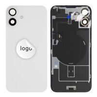 For iPhone/iPad (AP16PL0024WPG-C) Back Glass (Pulled C) - White, For iPhone 16 Plus