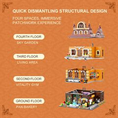 PANTASY - Bakery - Building block 2646 pcs-thumb-1