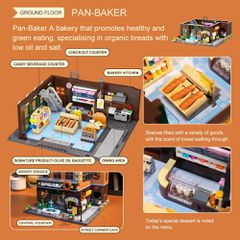 PANTASY - Bakery - Building block 2646 pcs-thumb-2