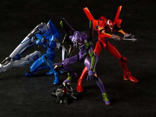 EVANGELION - Unit-01 / Unit-02 / Prototype-00 - Model Kit Artpla 12cm-thumb-1