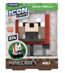 MINECRAFT - Wolf - Icon Lamp 4,3inch-thumb-1