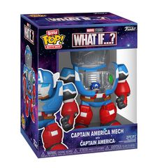 MARVEL - Bitty Bots - Captain America Mech with Cap-thumb-1