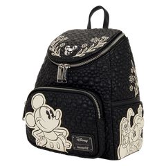 DISNEY - Mickey & Friends "Sketched" - Mini Backpack LoungeFly-thumb-1