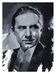 Dracula Art Print Dracula by Chris Valentine 41 x 31 cm - unframed