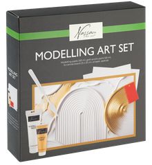 Nassau - Modelling art set - incl paste 250 ml & 1 scraper (AR0767/GE) / Toys